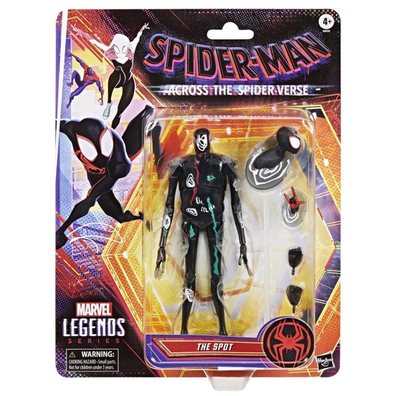 Figura hasbro marvel legends series spider - man across the spider - verse the spot