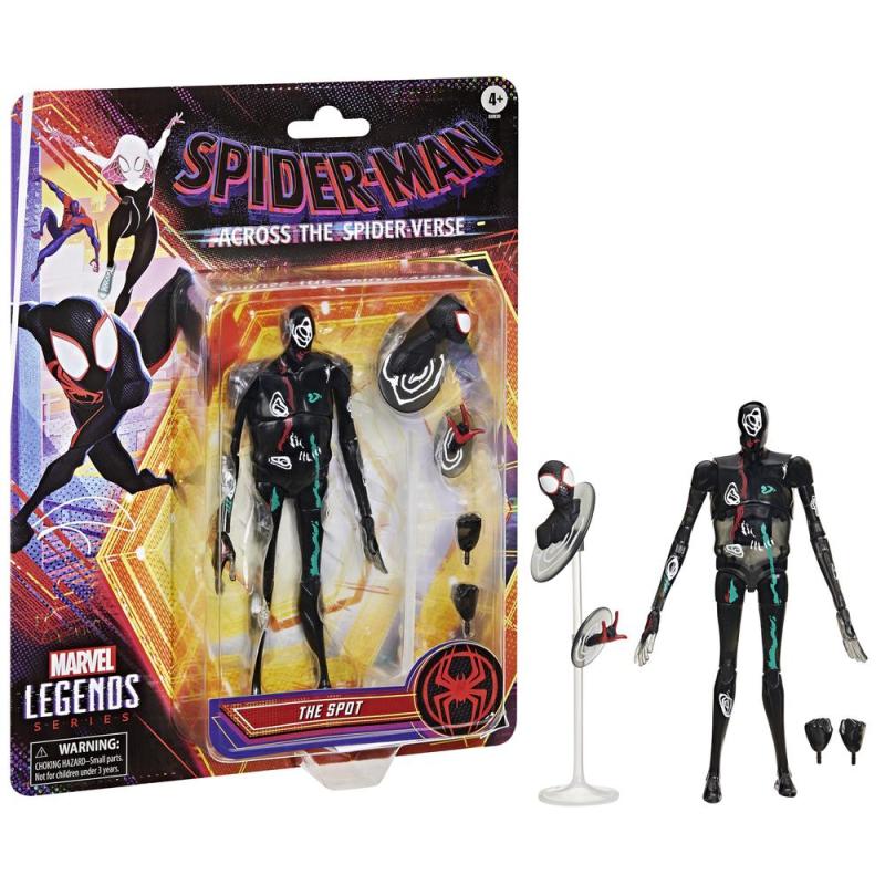 Figura hasbro marvel legends series spider - man across the spider - verse the spot