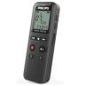 Grabadora de voz philips dvt1160 voice tracer 8khz 8gb color negro
