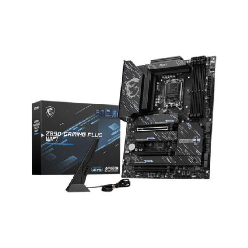 Placa base msi z890 lga 1851 gaming plus wifi atx 4xddr5