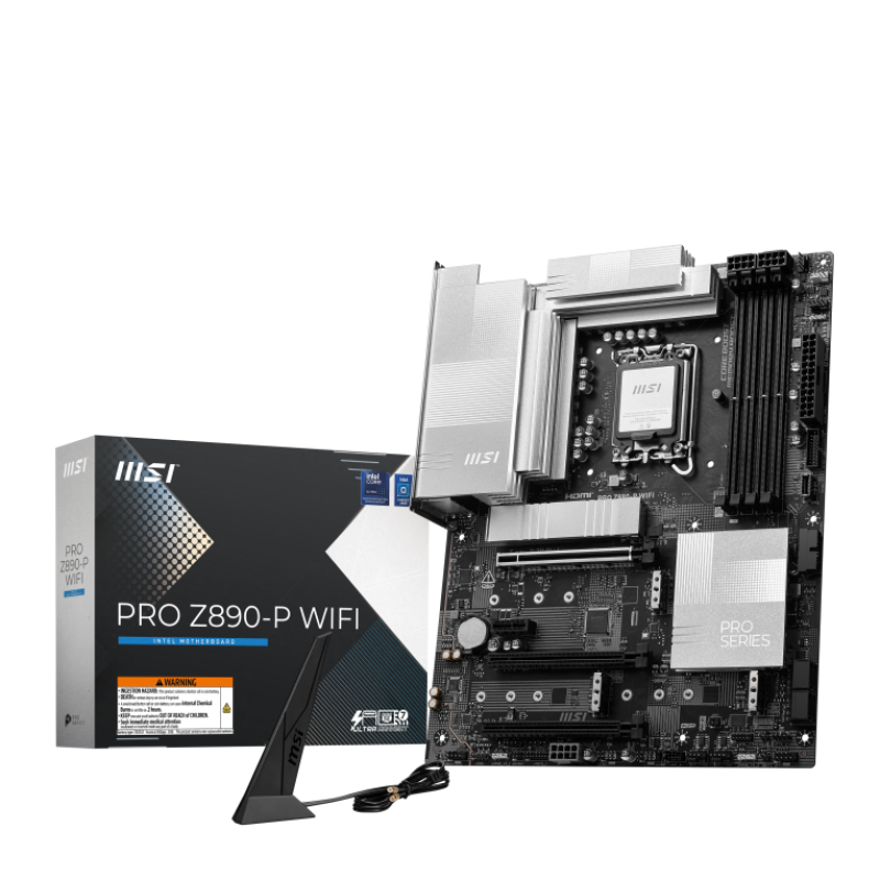 Placa base msi pro z890 - p lga 1851 wifi atx 4xddr5