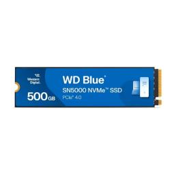 Disco duro interno ssd wd western digital blue sn5000 wds500g4b0e 500gb nvme pci express