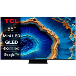 Tv tcl 55pulgadas qled mini led 4k uhd - 55c805 - smart tv