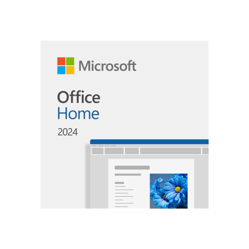 Microsoft office home 2024 esd 1 usuario (descarga directa) pc & mac todos los idiomas