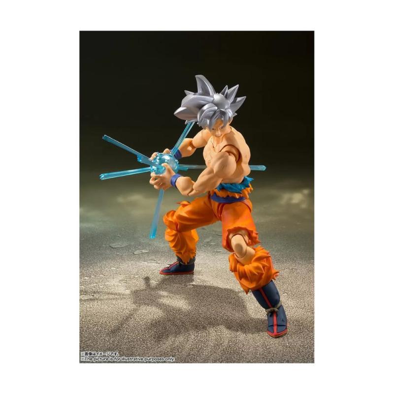 Figura tamashii nations dragon ball son goku ultra instinct super sh figuarts re - run