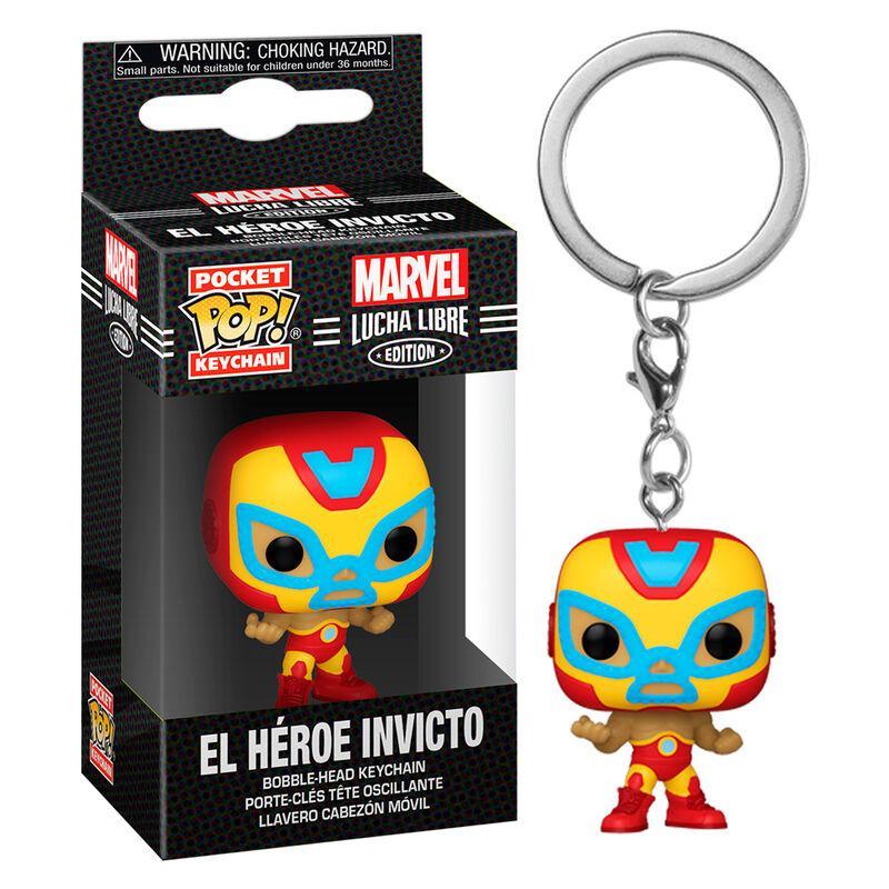 Funko pop keychain llavero marvel luchadores iron man 53893 - Imagen 1