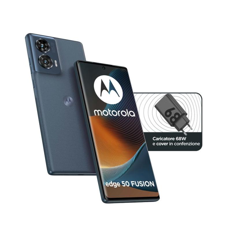 Movil motorola moto edge 50 fusion 5g 12 - 256gb azul