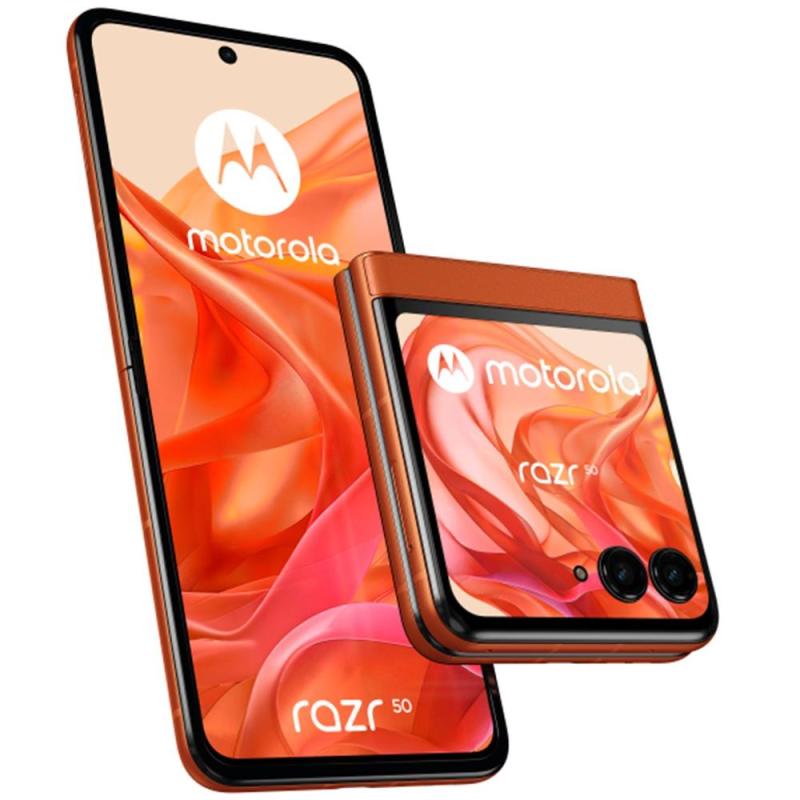 Movil motorola moto razr 50 5g 8 - 256gb naranja