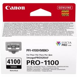 Cartucho canon pfi - 4100mbk negro mate