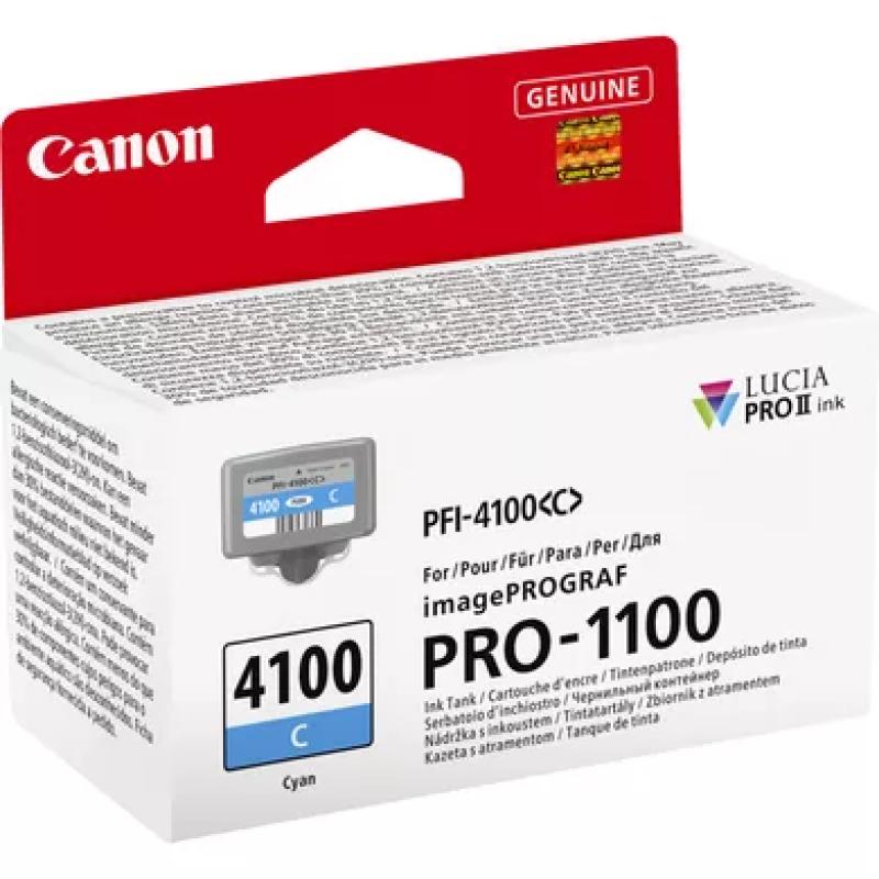 Cartucho canon pfi - 4100c cian