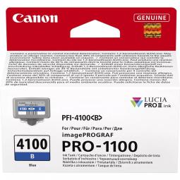 Cartucho canon pfi - 4100b azul