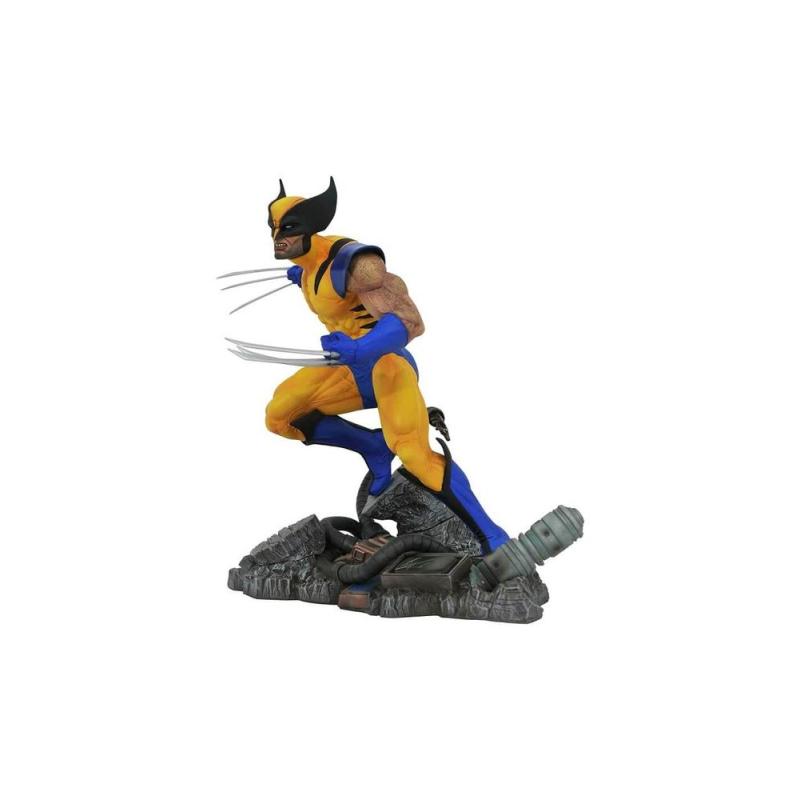 Figura diamond marvel gallery wolverine pvc diorama