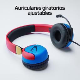 Auriculares gaming hyperx cloud mini jack 3.5mm multicolor