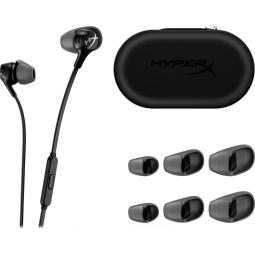 Auriculares gaming hyperx cloud earbuds ii jack 3.5mm negro