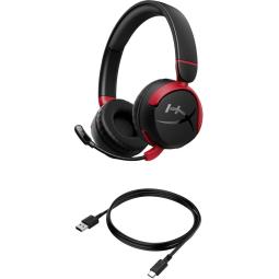 Auriculares gaming hyperx cloud mini inalambricos negro