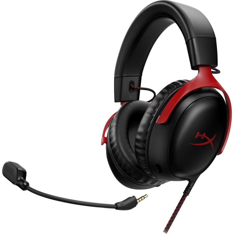 Auriculares gaming hyperx cloud iii negro - rojo