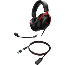 Auriculares gaming hyperx cloud iii negro - rojo