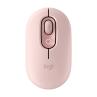 Raton inalambrico logitech pop mouse rosa