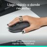 Raton inalambrico logitech pop mouse grafito