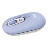 Raton inalambrico logitech pop mouse lila