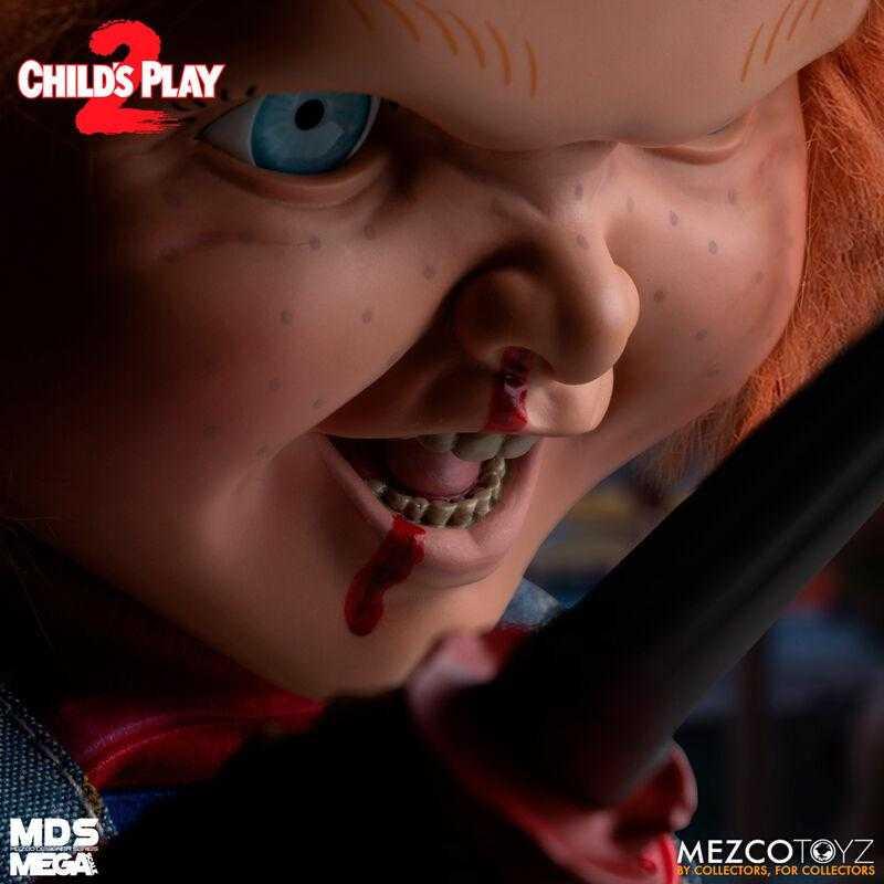 Figura mezco toys chucky talking menacing 38 cm