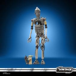 Figura hasbro star wars the mandalorian the vintage collection ig - 12 grogu & anzellan