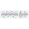 Teclado apple magic keyboard inalambrico touch id + numerico