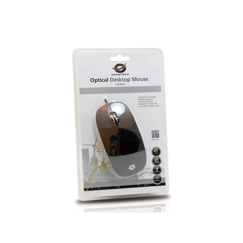 Mouse raton conceptronic cllm3bdesk optico - usb - 800 dpi