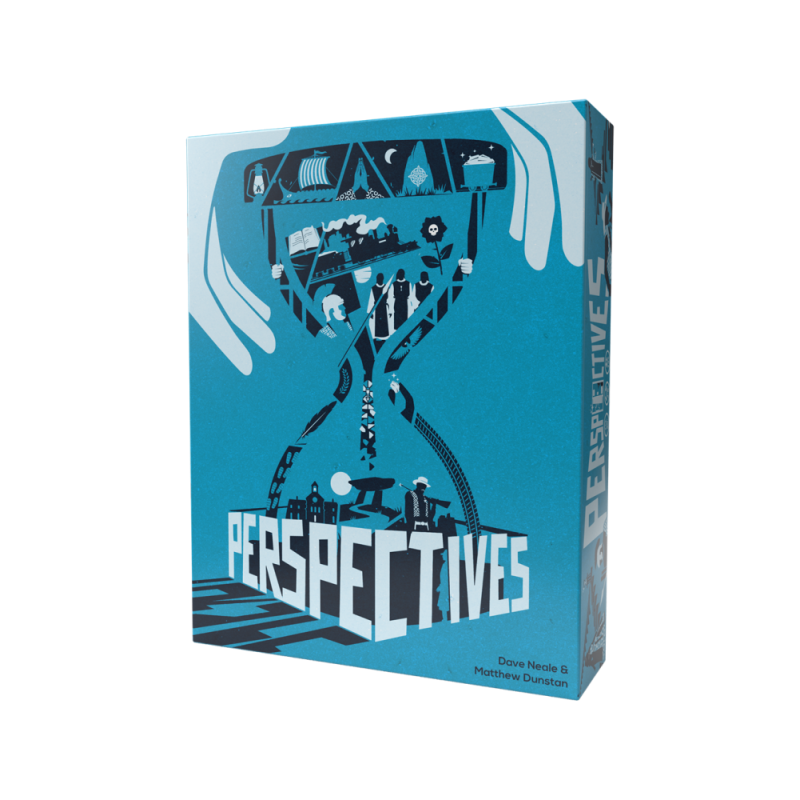 Juego de mesa perspectives azul