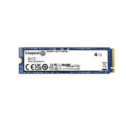 Disco duro interno ssd kingston nv3 4tb m.2 nvme pcie 4.0