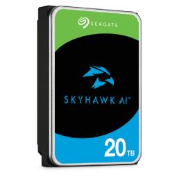 Disco duro interno hdd seagate skyhawk ai st20000ve003 20tb 3.5pulgadas 512mb sata 6gb - s