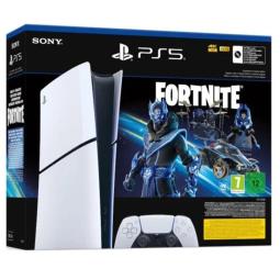 Consola ps5 sony playstation 5 digital slim 1tb chasis d + fortnite