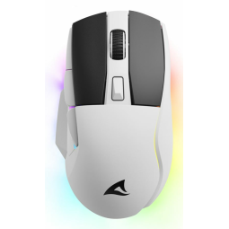 Raton gaming sharkoon skiller sgm50w blanco