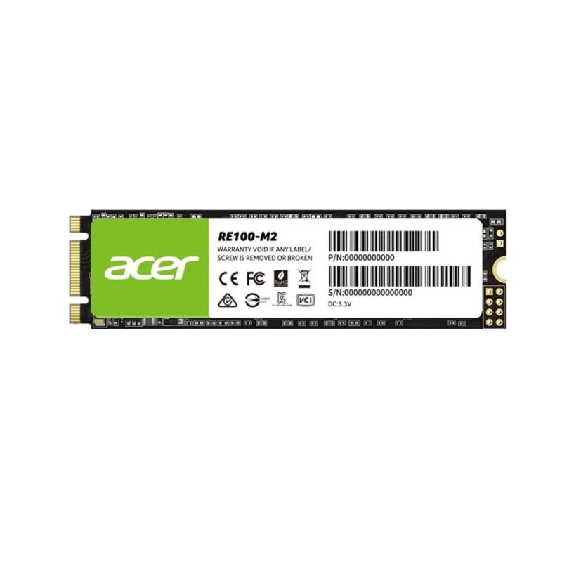 Disco duro interno ssd acer re100 256gb m.2 sata 3