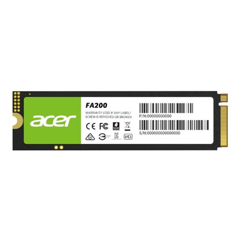 Disco duro interno ssd acer fa200 1tb m.2 pcie