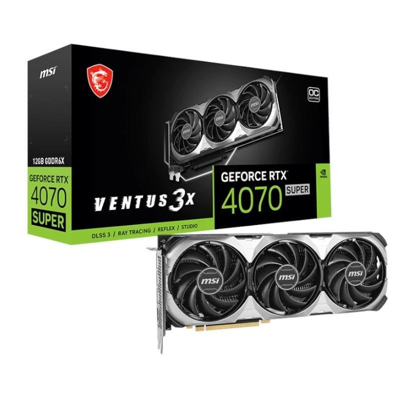 Tarjeta grafica msi vga nvidia rtx 4070 4070 super 12g ventus 3x oc