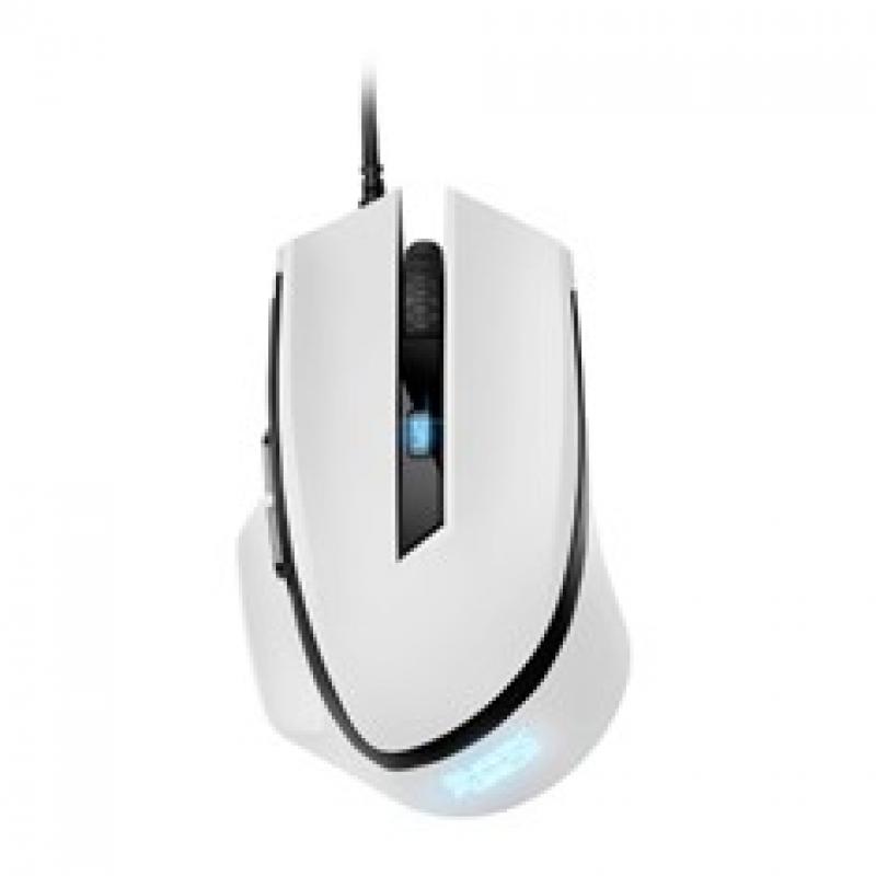 Raton sharkoon shark force ii blanco usb - Imagen 1