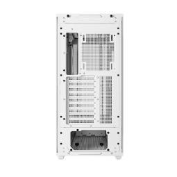 Caja ordenador gaming deepcool e - atx morpheus argb cristal templado blanco