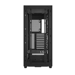 Caja ordenador gaming deepcool e - atx morpheus argb cristal templado negro