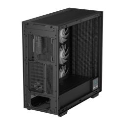 Caja ordenador gaming deepcool e - atx morpheus argb cristal templado negro