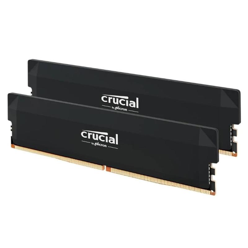 Memoria ram ddr5 32gb 2x16gb crucial pro - udimm - 6400 mhz - pc5 - 51200 - cl38