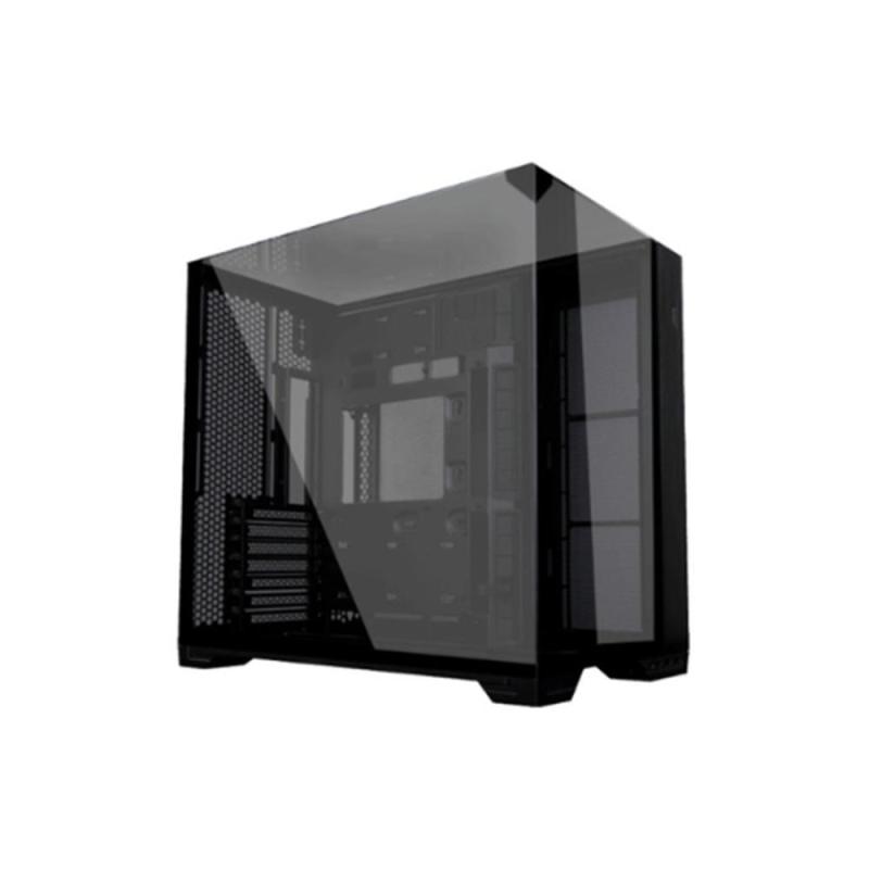 Caja ordenador gaming lian li o11d vision compact e - atx cristal templado negro