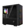 Caja ordenador gaming deepcool atx ch560 digital argb cristal templado negro