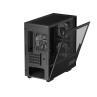 Caja ordenador gaming deepcool ch360 matx cristal templado negro