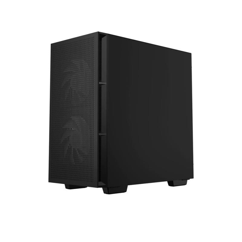 Caja ordenador gaming deepcool ch360 matx cristal templado negro