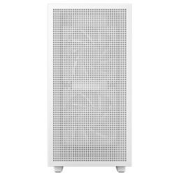 Caja ordenador gaming deepcool ch360 matx cristal templado blanco