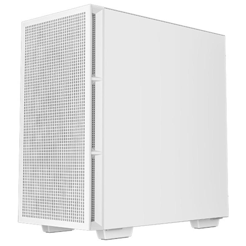 Caja ordenador gaming deepcool ch360 matx cristal templado blanco