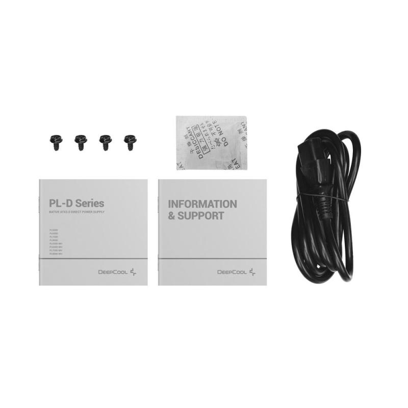 Fuente alimentacion deepcool pl750 - d v2 gaming atx 750w