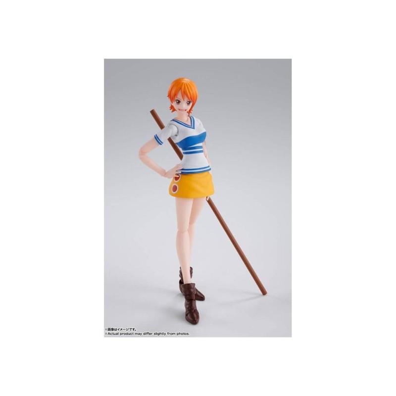 Figura tamashii nations nami romance dawn 14 cm one piece sh figuarts