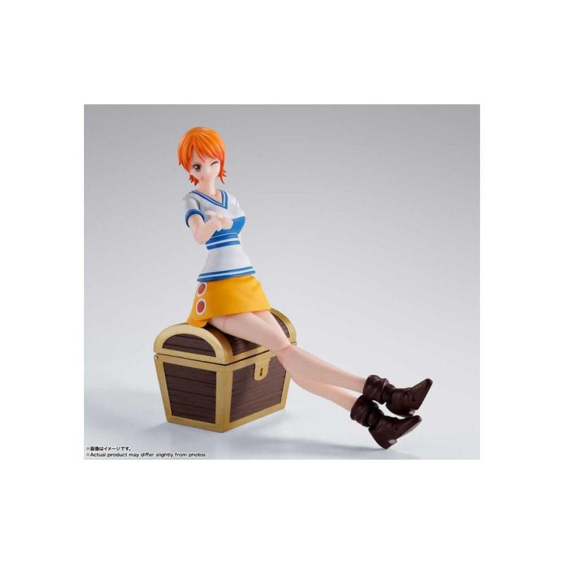 Figura tamashii nations nami romance dawn 14 cm one piece sh figuarts